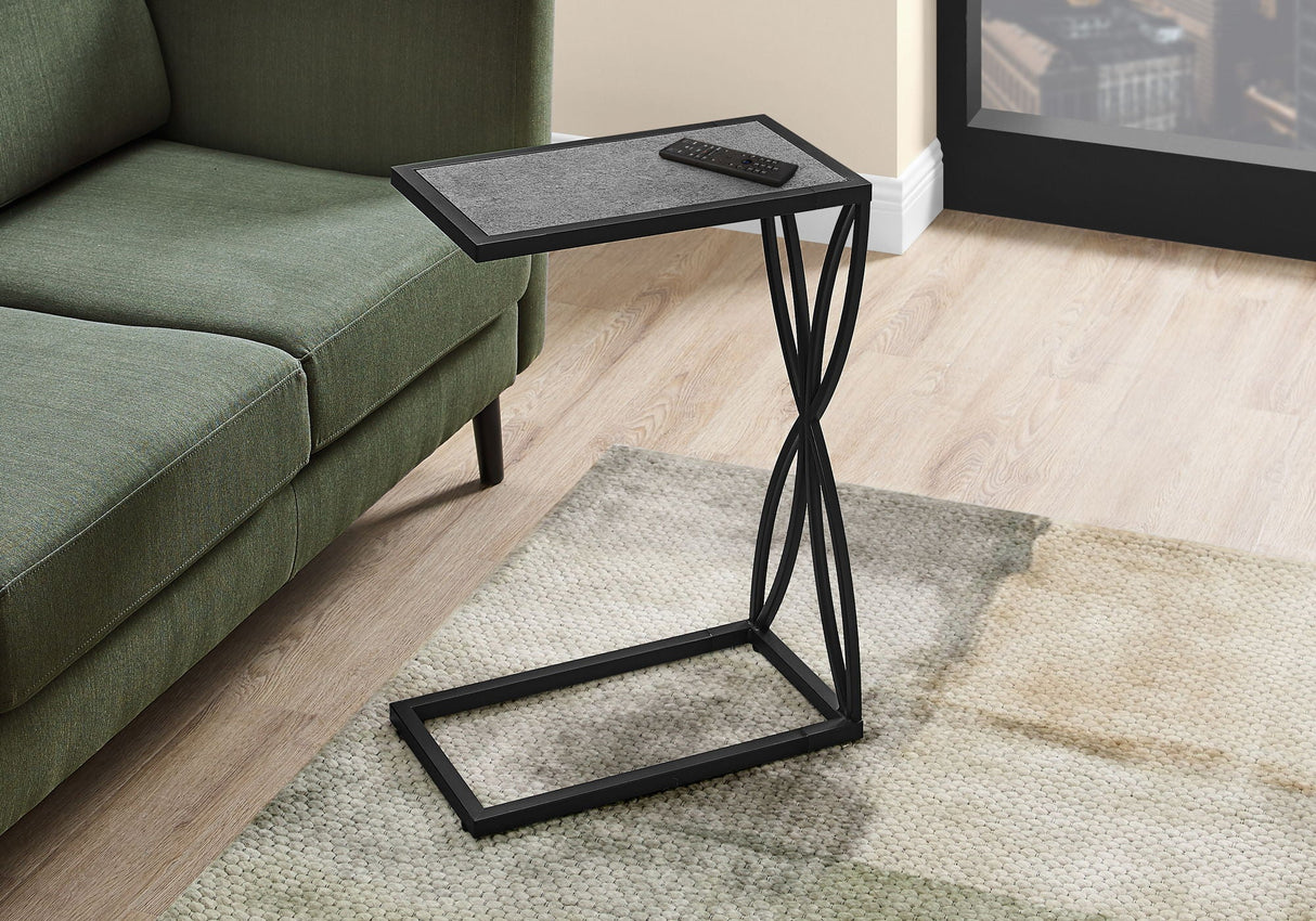 Accent Table C - Shaped, Modern - Gray - Best Buy Furniture