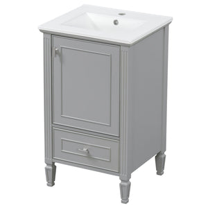 Retro Bathroom Vanity With Sink