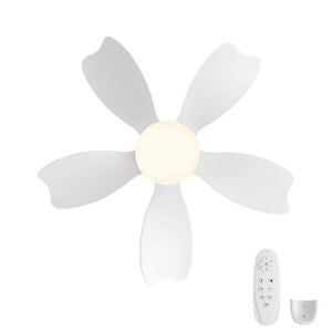 Low Profile Flush Mount Ceiling Fan With Light