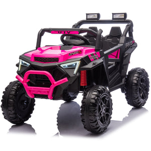 24V 400W Kids Ride On Electric UTV with Parents Remote Control