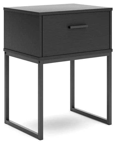 Socalle - One Drawer Night Stand - Best Buy Furniture