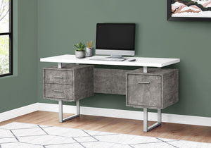Computer Desk For Home Office, Laptop, Left, Right Set - Up, Storage Drawers, Contemporary & Modern - Best Buy Furniture