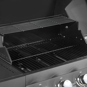 Gas Grill, 4 Burner Propane Gas Grill with Side Burner