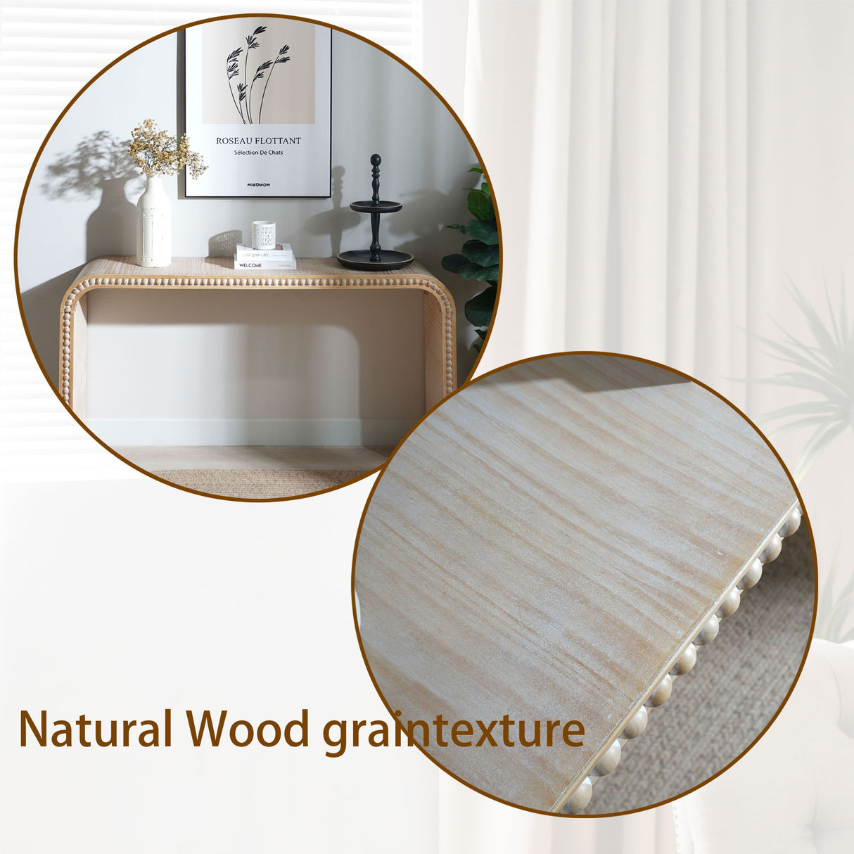 Waterfall Console Table