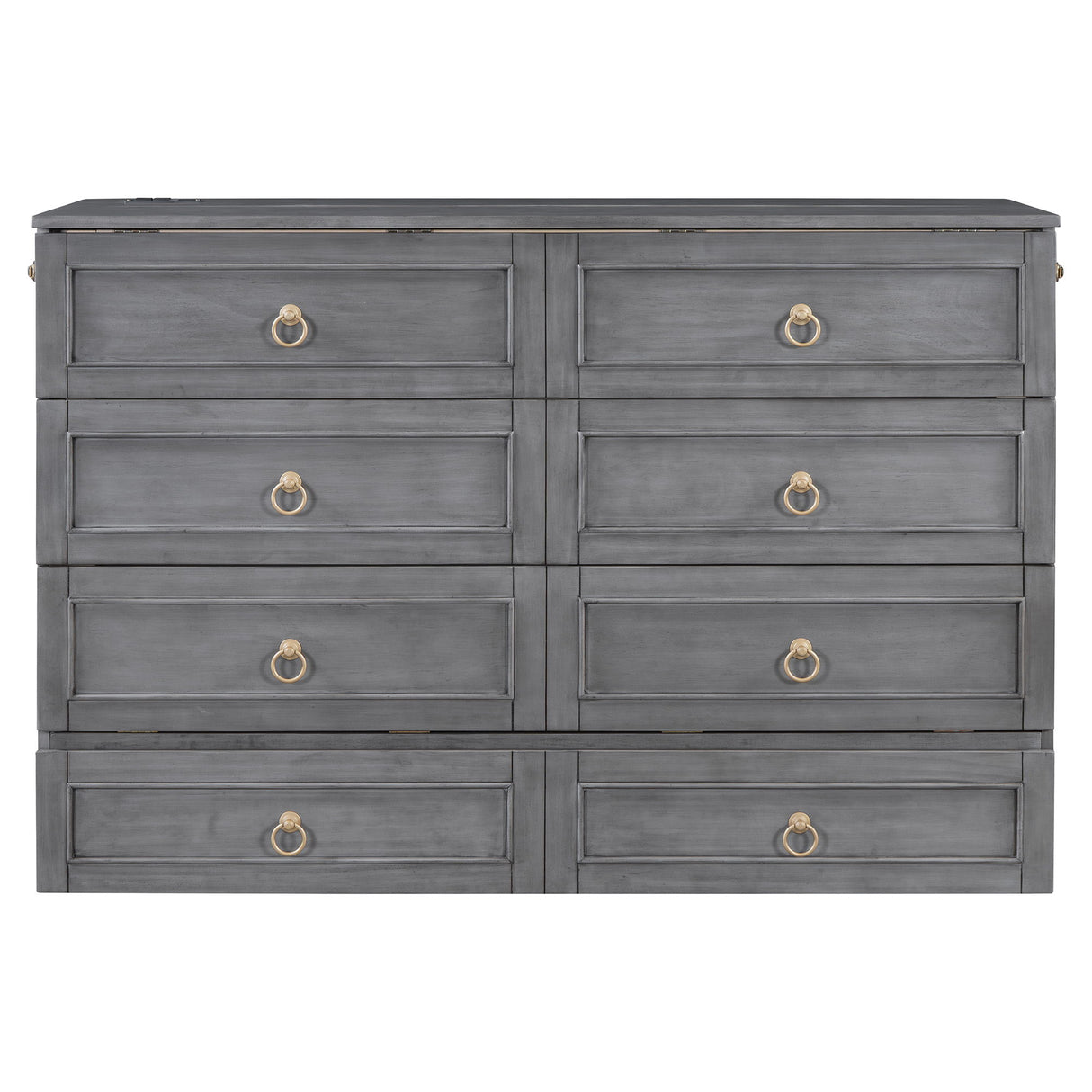 Murphy Bed With Large Drawers And Stylish Design