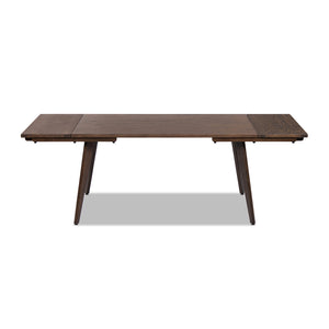 Capri 59-90.5" Solid Dining Table