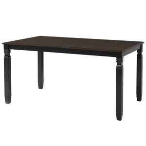 59"-77" Extendable Dining Table for 4–6 People