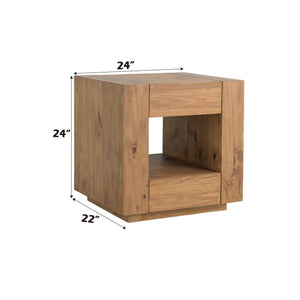 Harlan - End Table - Oak - Best Buy Furniture