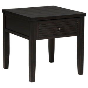 Sutter - 2 Piece Coffee And End Table Set - Dark Brown