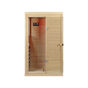 Canadian Hemlock One Person Far Infrared Sauna Room
