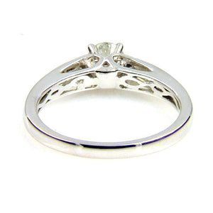 .50ct Diamond Eng Only 14KT White Gold