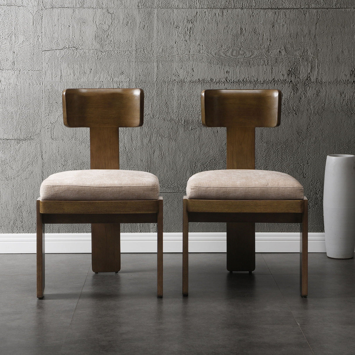 Upholstered Dining Fabric Side Chairs (Set of 2) - Best Buy Furniture