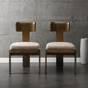 Upholstered Dining Fabric Side Chairs (Set of 2) - Best Buy Furniture