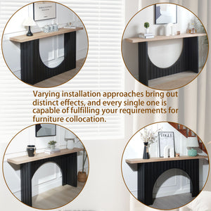 Arch Fluted Table