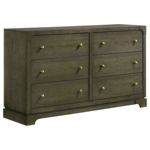 Harbington - Bedroom Set With Upholstered Headboard