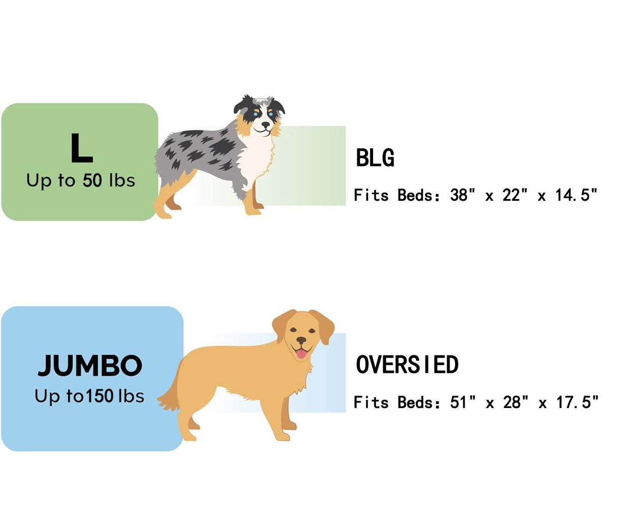 Elegant Rectangular Pet Bed for Oversized Dogs