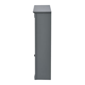 Wall Mounted Bathroom Storage Cabinet With Mirror, Medicine Cabinet With Height Adjustable Shelf