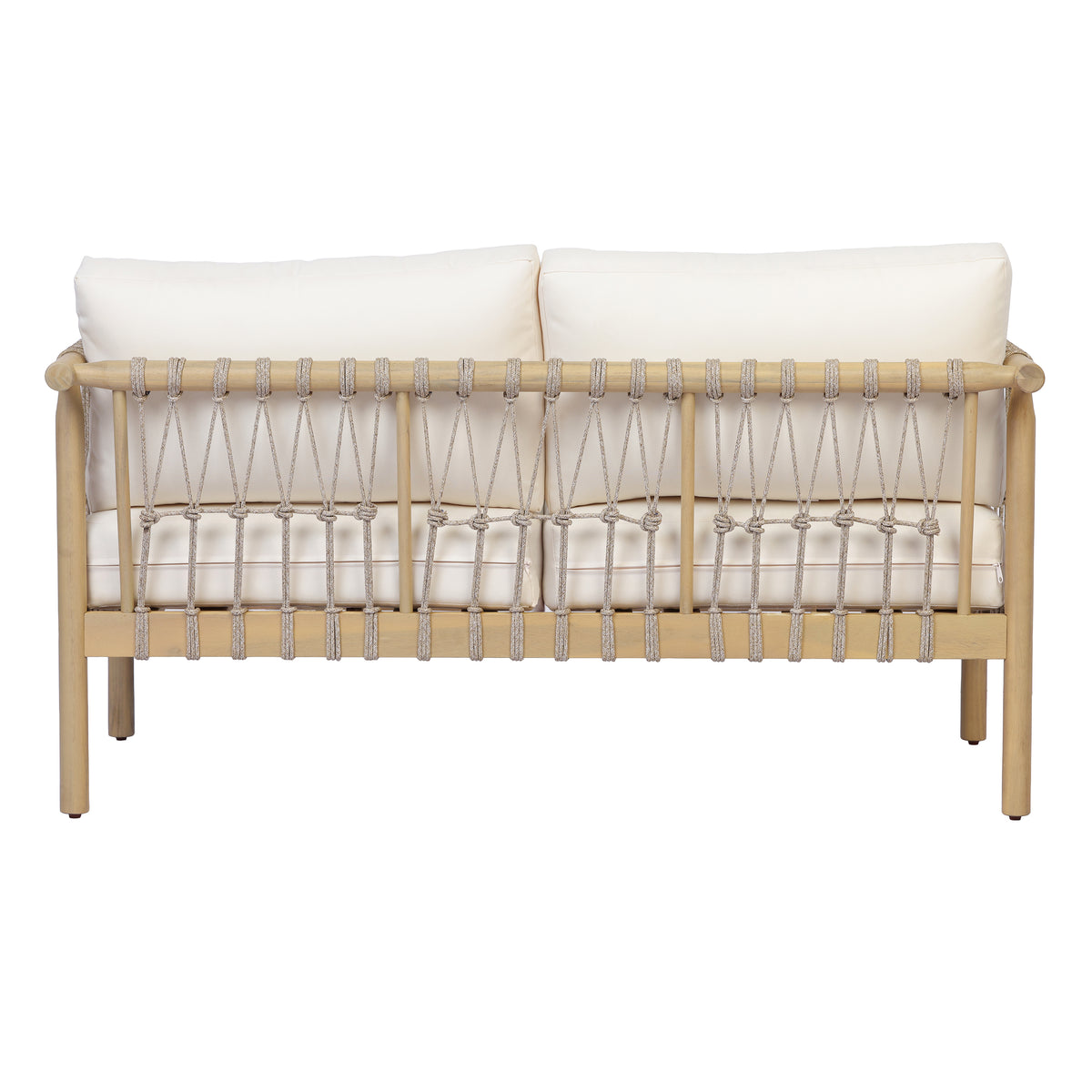 Light Teak Acacia Wood Patio Seating