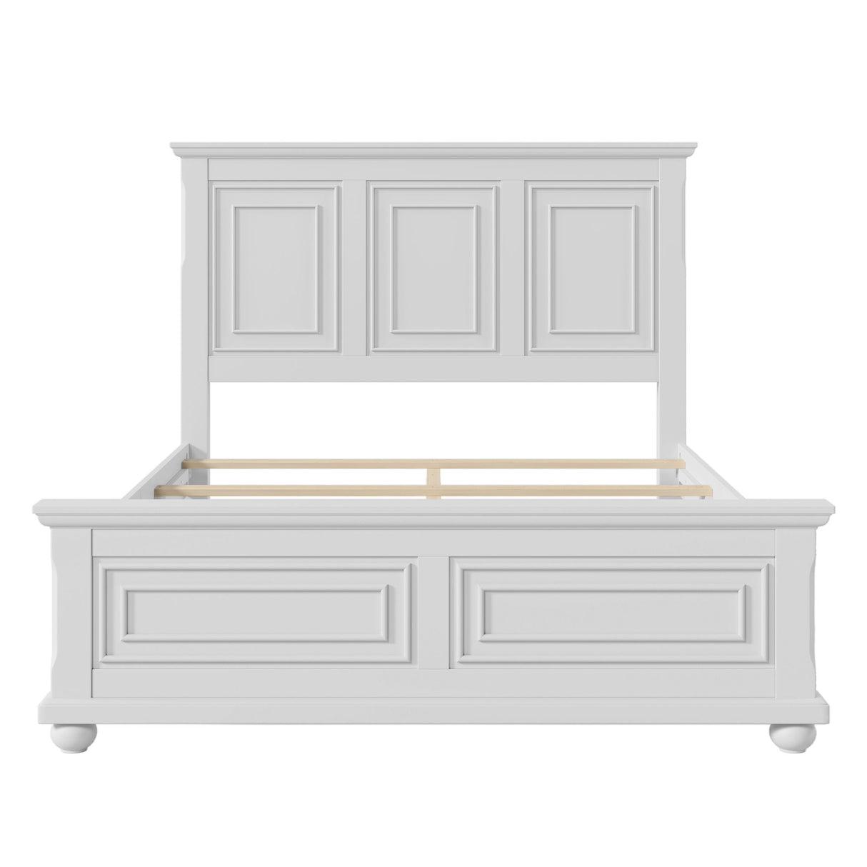 Vintage Tall Headboard Bed