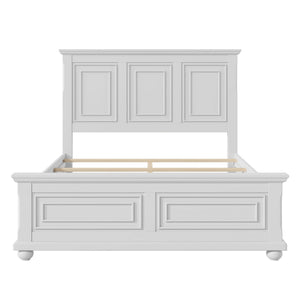 Vintage Tall Headboard Bed