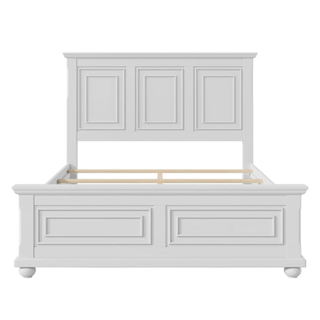 Vintage Tall Headboard Bed