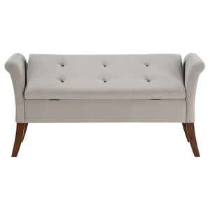 Pasley - Rolled Arm Storage Bench