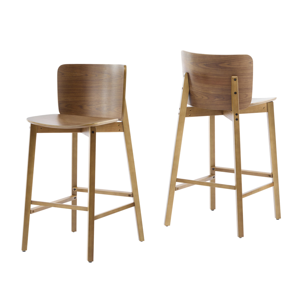 Pari Indoor Wooden Barstool