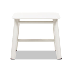 Atlas 19.5" Square Outdoor Patio Side Table Light