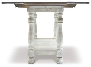 Havalance - Flip Top Sofa Table - Gray / White