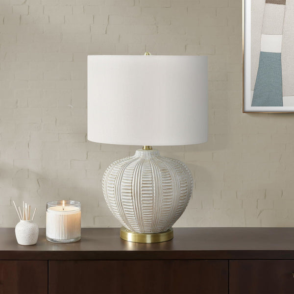 Transitional Lighting, Table Lamp, Resin - Cream - Best Buy Furniture