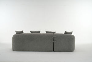 Combined Sofa With 4 Pillows