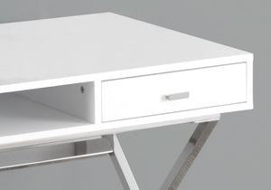 Computer Desk For Home Office, Laptop, Storage Drawers, Glossy Contemporary & Modern - Best Buy Furniture