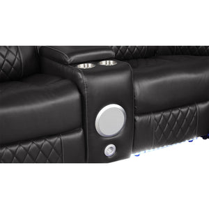 Lacrosse - Power Reclining Sectional Sofa