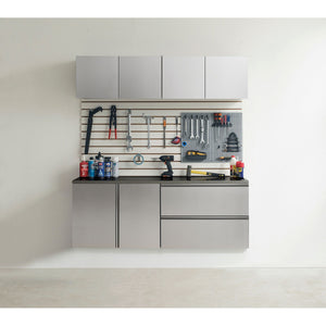 Nova Series - Garage Cabinet Set C - Metallic Gray