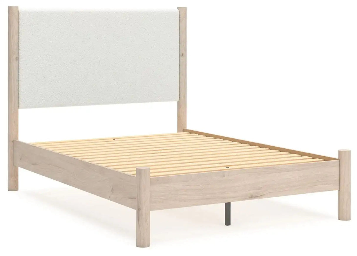 Cadmori - Upholstered Panel Bed - Best Buy Furniture