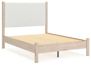 Cadmori - Upholstered Panel Bed - Best Buy Furniture
