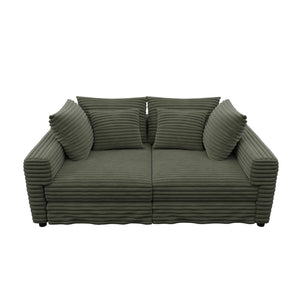 Modern Comfy Upholstered Sofa Cloud Couch & Deep Seat Couches