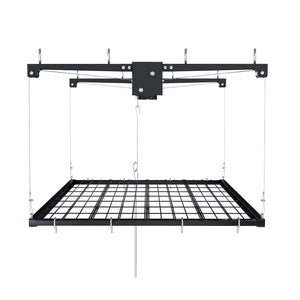 Overhead Garage Storage Rack 4x4 FT for High Ceilings