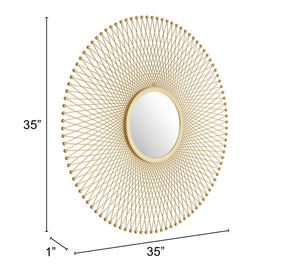 Zuo Modern Glow Round Mirror