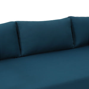 Claremont - 3 Seater Daybed Teak Acacia Wood Water Resistant Cushions