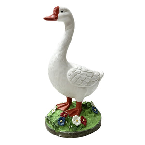 20 Inch DIY Paintable Goose Garden Statue
