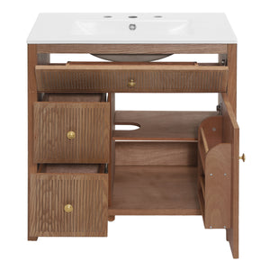 30 Inch Freestanding Farmhouse Bathroom Vanity