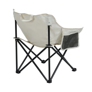 Portable Folding Camping Chairs With Carry Bag (Set of 2)