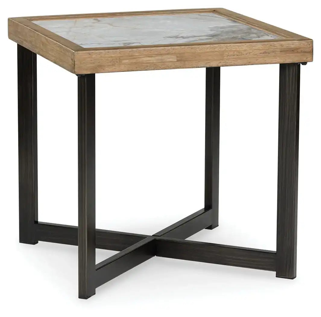 Montia - Square End Table - Multi - Best Buy Furniture