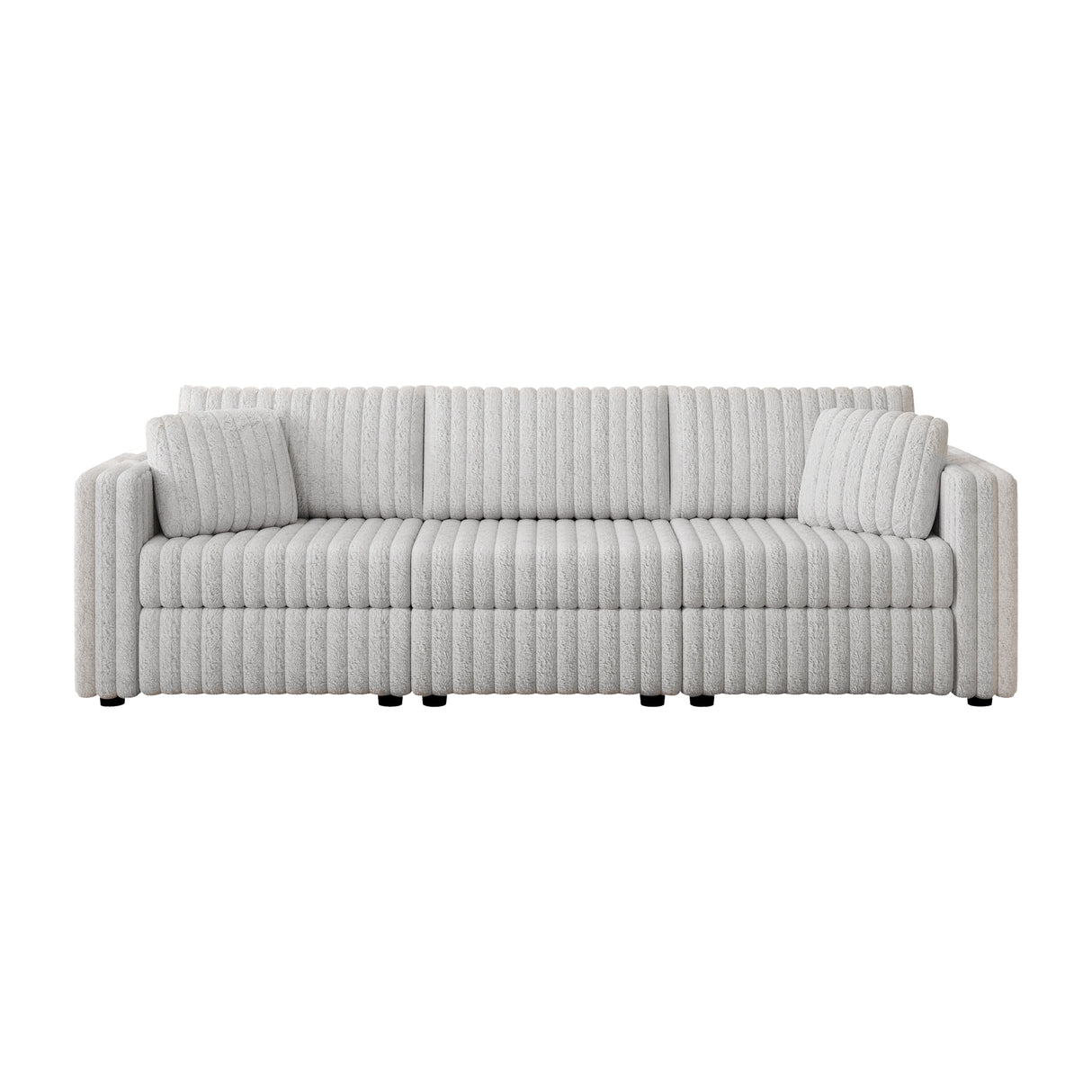 106.3" Soft Modular 3-Person Sofa