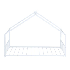Metal House Bed