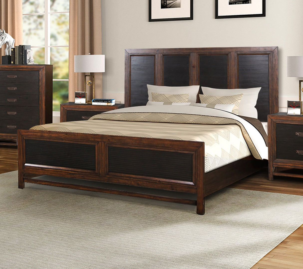 Beautiful Panel Bed