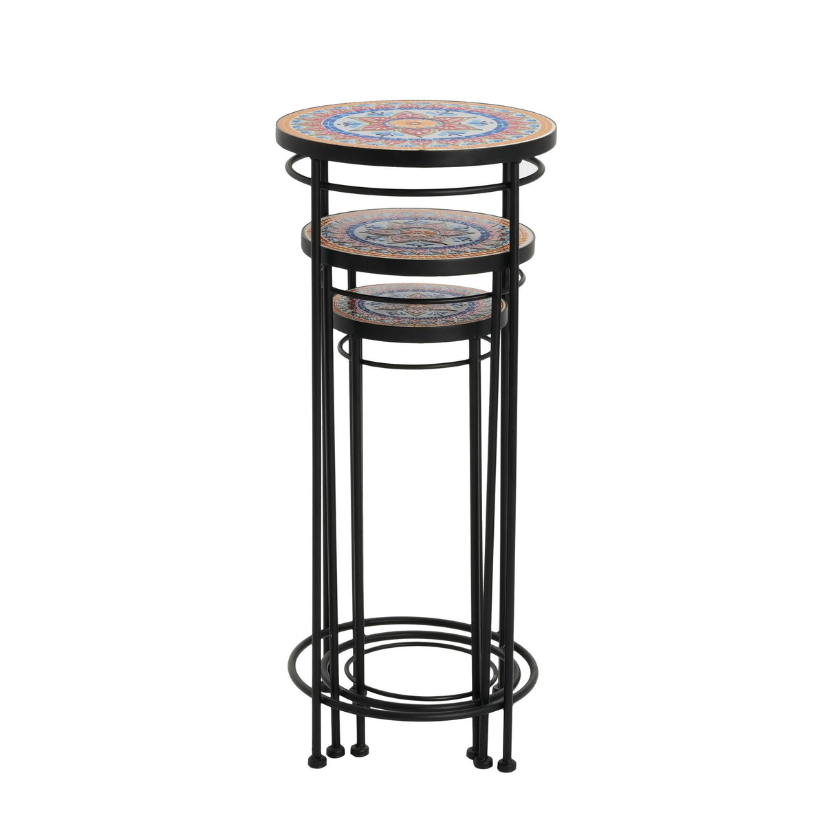Wesley - Plant Stand - Black / Red