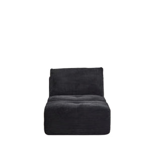 Single Chaise Longue With Movable Ottoman For Living Room