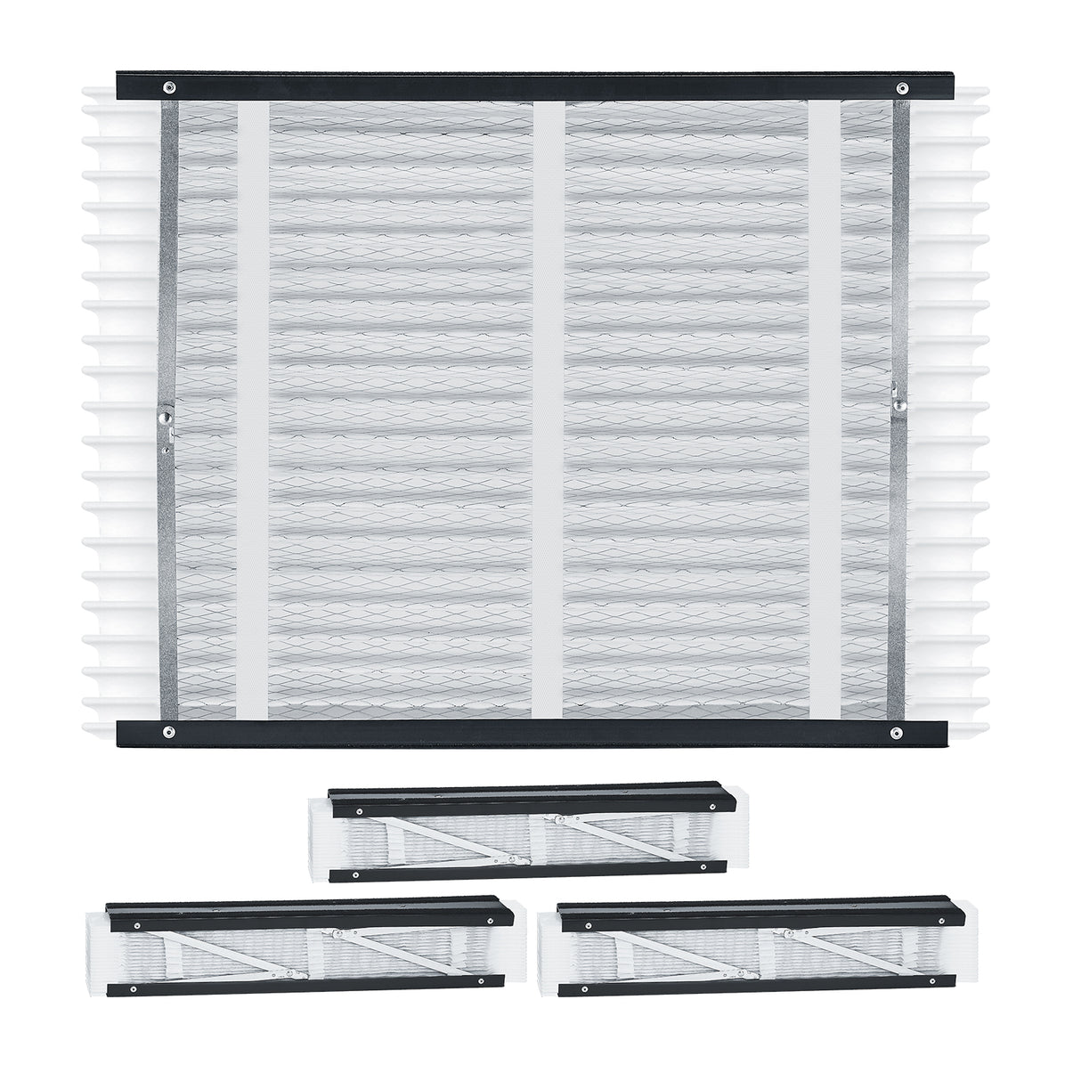 Air Filters MERV 11 Electrostatic Pleated HVAC Furnace Filter 4-Pack